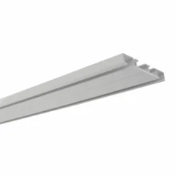 Vorhangschiene, weiß, Aluminium