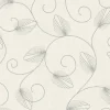Wachstuchtischdecke, BxL: 140 x 180 cm, Pflanze, braun