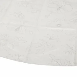 Wachstuchtischdecke »Manhattan«, Ø: 150 cm, Blumen, beige