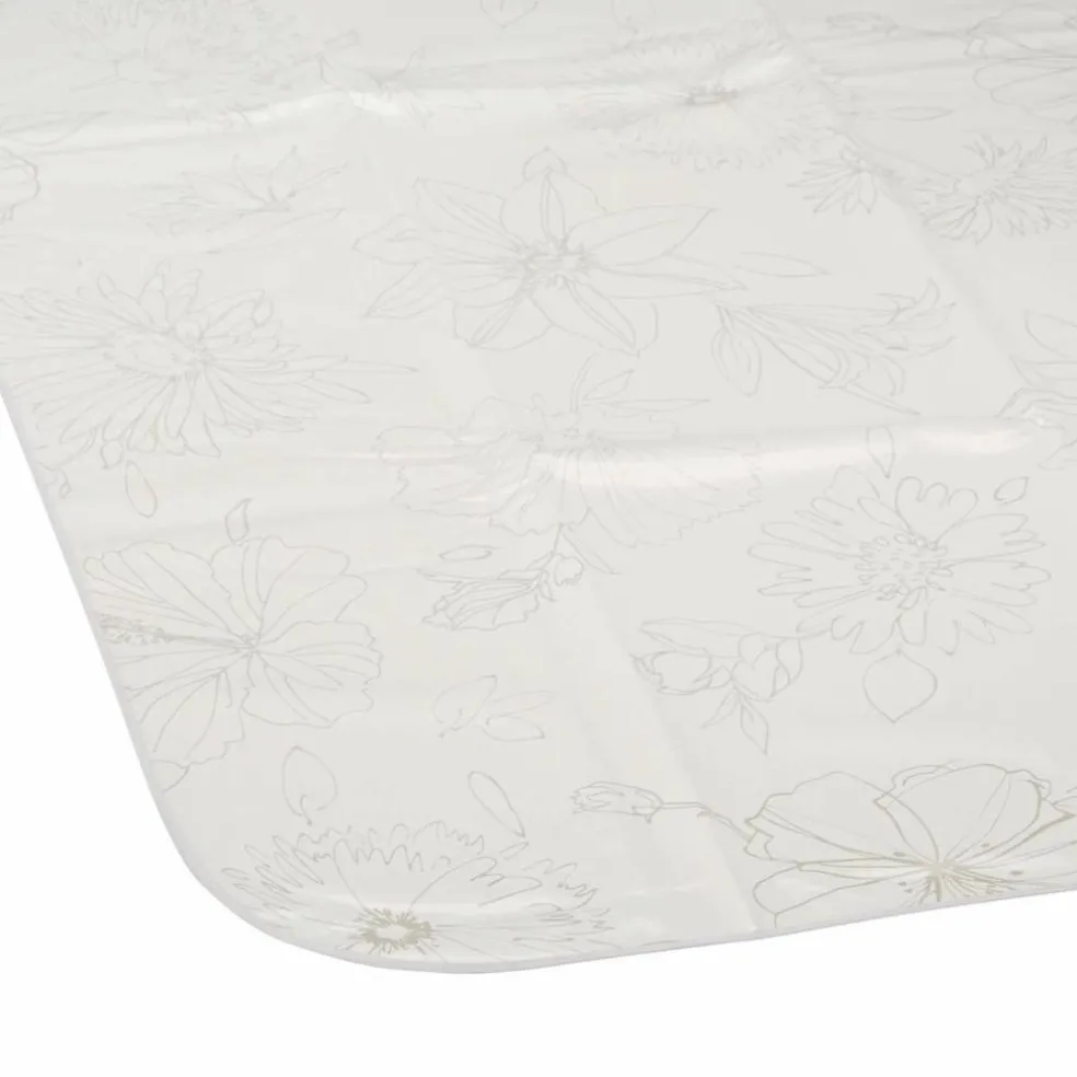 Wachstuchtischdecke »Manhattan«, BxL: 110 x 140 cm, Blumen, beige
