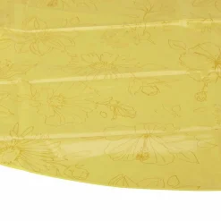 Wachstuchtischdecke »Manhattan«, Ø: 150 cm, Blumen, gelb