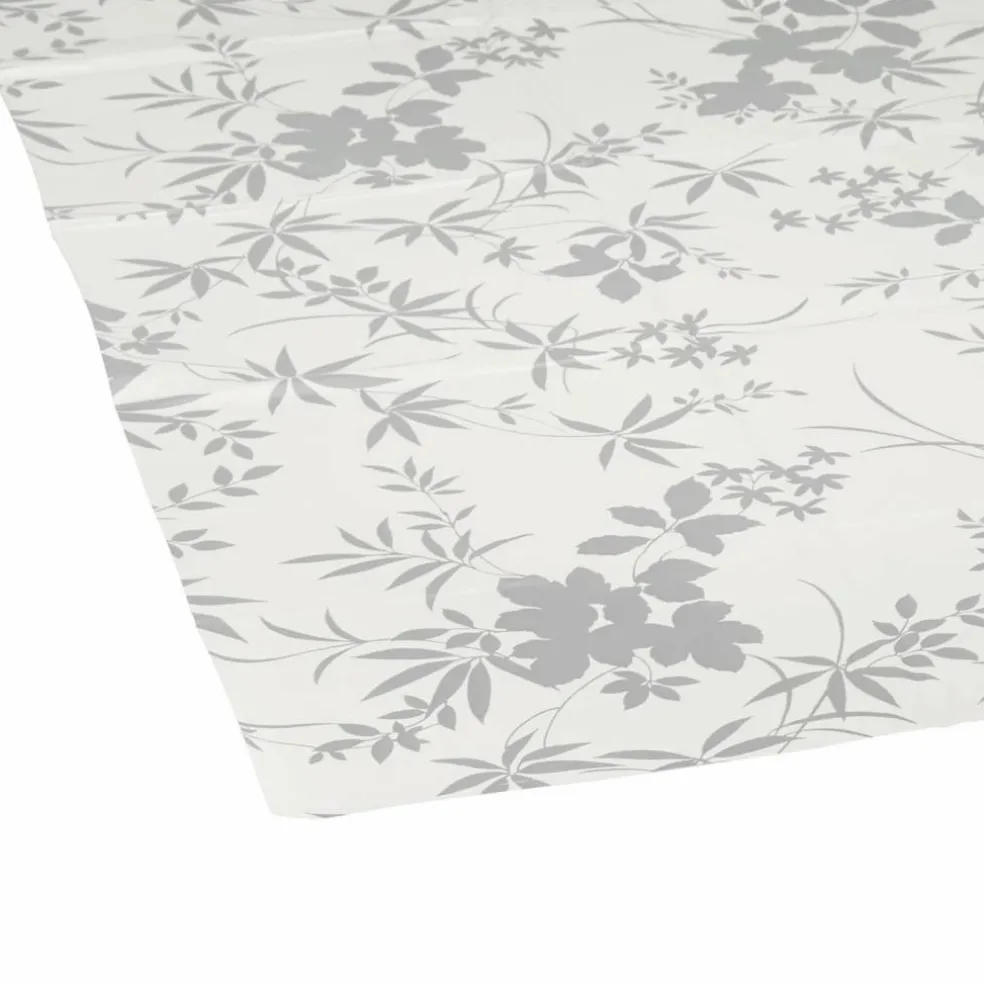 Wachstuchtischdecke »Noblessa©«, BxL: 130 x 160 cm, Blumen, weiß