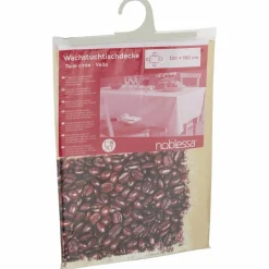 Wachstuchtischdecke »Noblessa©«, BxL: 130 x 160 cm, Schriftzug/Essen und Trinken, bunt
