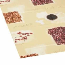 Wachstuchtischdecke »Noblessa©«, BxL: 130 x 160 cm, Schriftzug/Essen und Trinken, bunt