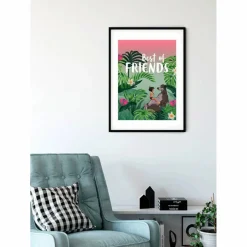 Wandbild, BxH: 50 x 70 cm, bunt