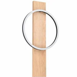 Wand-/Deckenleuchte »BOYAL«, stahl, holz, 3000K