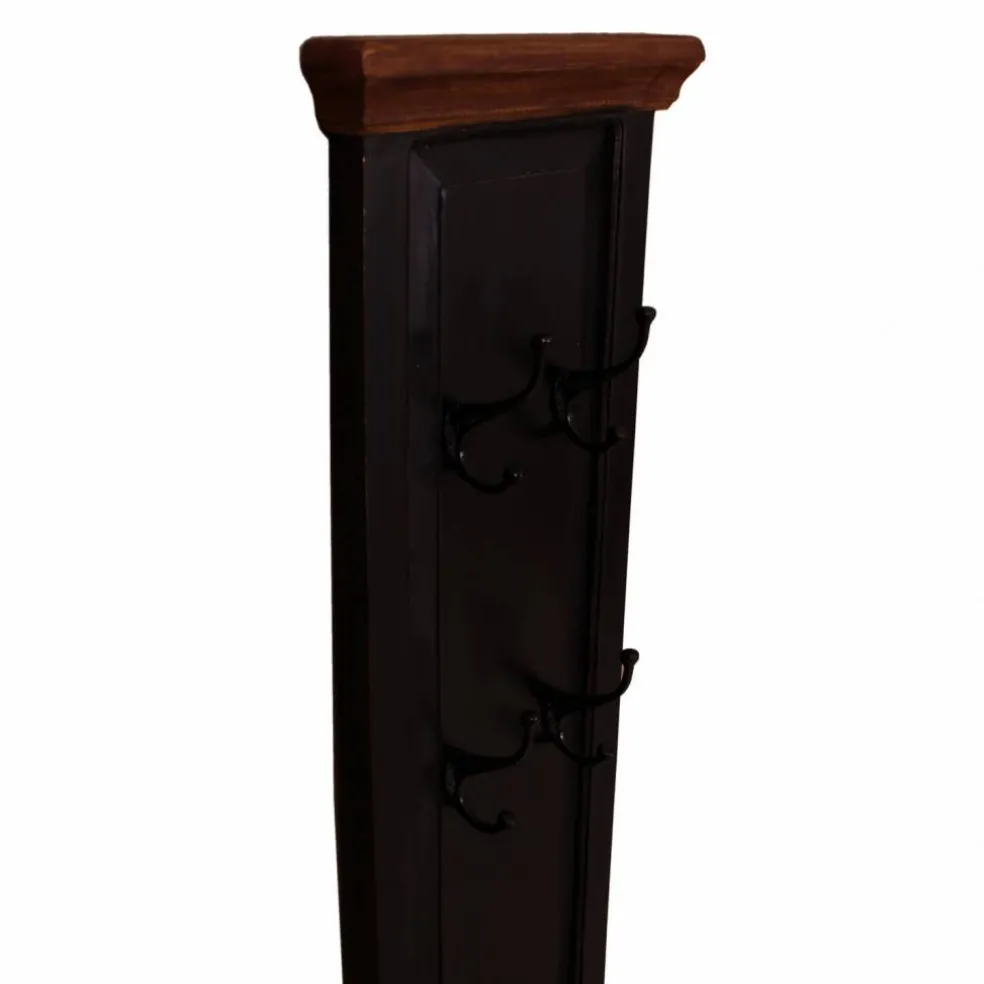 Wandgarderobe »CORSICA«, mit 4 Haken, mangoholz/MDF