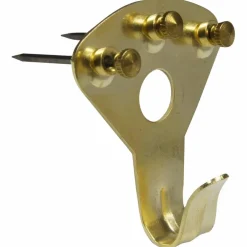 Wandhaken, Gold, 1-fach, Gold, Messing, Messing