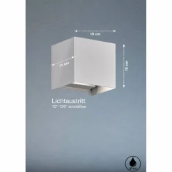Wandleuchte »Wall«, Metall, 3 W
