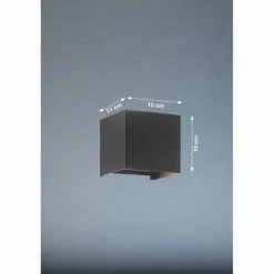 Wandleuchte »Wall«, Metall, 3 W