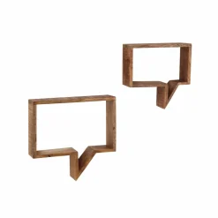 Wandregal, BxT: 50 x 13 cm, natur