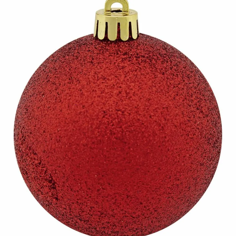 Weihnachtskugel, Ø: 7 cm, dunkelrot, 25 Stück