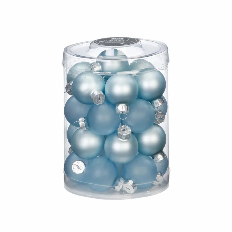 Weihnachtskugel, Ø: 3 cm, Glas, 28 Stück