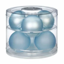 Weihnachtskugel, Ø: 7 cm, Glas, 6 Stück