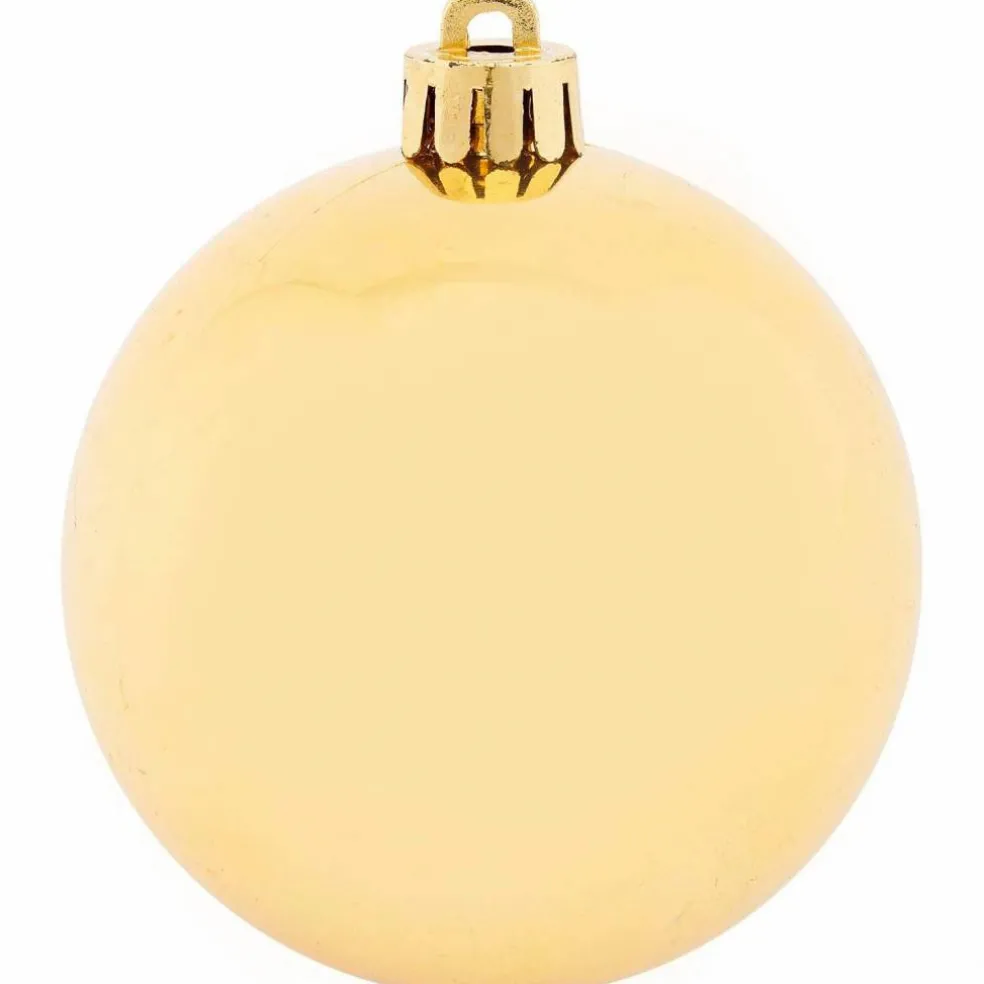 Weihnachtskugel, Ø: 7 cm, goldfarben, 25 Stück