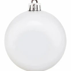 Weihnachtskugel, Ø: 7 cm, silberfarben, 25 Stück