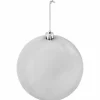 Weihnachtskugel, Ø: 14 cm, silberfarben