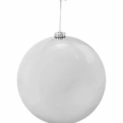 Weihnachtskugel, Ø: 20 cm, silberfarben