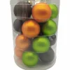 Weihnachtskugel »Cosy Forest«, Ø: 4,5 cm, Uni, gruen/orange/braun, 28 Stück
