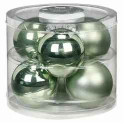 Weihnachtskugeln, Ø: 7 cm, Glas