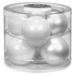 Weihnachtskugeln, Ø: 7 cm, Glas