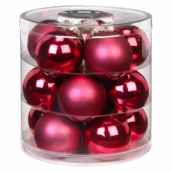 Weihnachtskugeln, Ø: 6 cm, Glas
