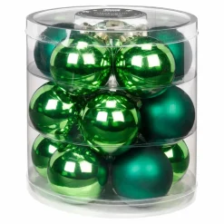Weihnachtskugeln, Ø: 6 cm, Glas
