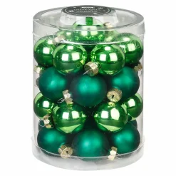 Weihnachtskugeln, Ø: 3 cm, Glas