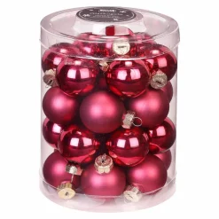 Weihnachtskugeln, Ø: 3 cm, Glas