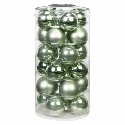 Weihnachtskugeln, Ø: 4,5 cm, Glas