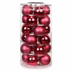 Weihnachtskugeln, Ø: 4,5 cm, Glas