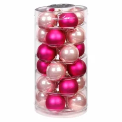 Weihnachtskugeln, Ø: 4,5 cm, Glas