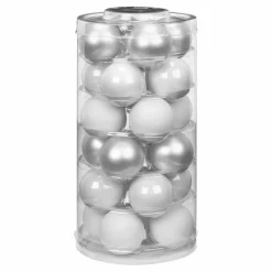 Weihnachtskugeln, Ø: 4,5 cm, Glas