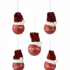 Weihnachtskugel, rot, zum Dekorieren