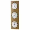 Wetterstation, Breite: 10,5 cm, Buchenholz