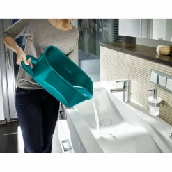 Wischtuchpresse-Set »Profi«, türkis, inkl. Wischtuchpresse, Bodenwischer mit 2-Faser-Wischbezug