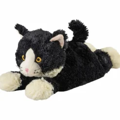 Wärmestofftier »Beddy Bear«, Katze, BxH: 17 x 17 cm, Polyester/Hirse/Lavendel, schwarz/weiß