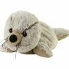 Wärmestofftier »Beddy Bear«, Robbe, BxH: 17 x 8 cm, Polyester/Hirse/Lavendel, braun
