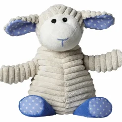 Wärmestofftier »Pure«, Schaf, BxH: 12 x 4 cm, Polyester/Hirse/Lavendel, beige/blau