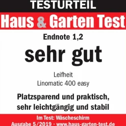 Wäschespinne, Leinenlänge: 40 m