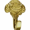Zierhaken, mit 1 Haken, Messing